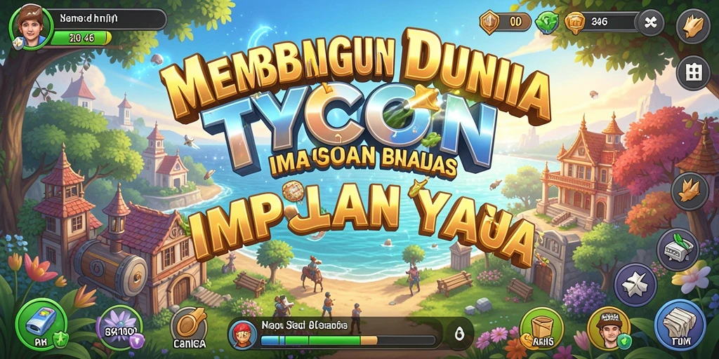 Tampilan screenshot 3446 yang menunjukkan gameplay Tycoon yang seru.