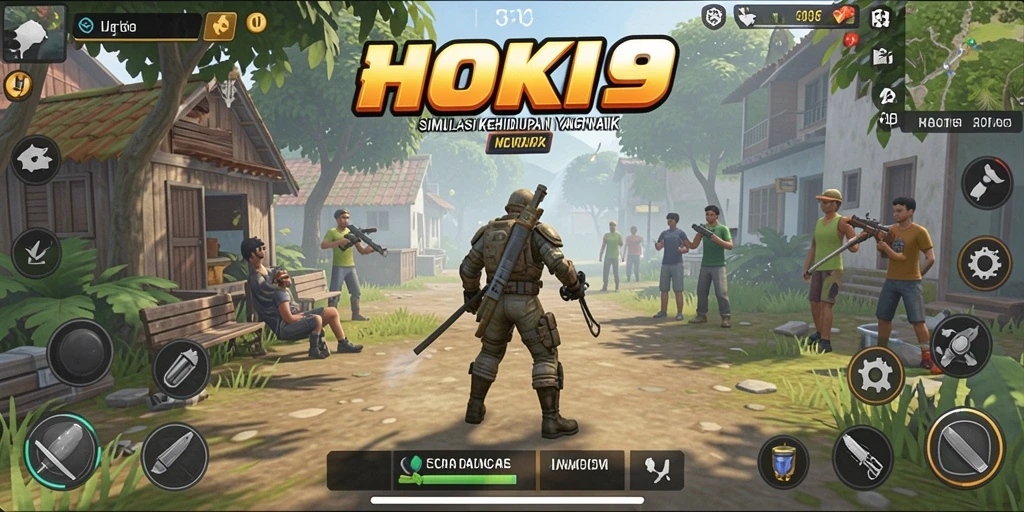Tampilan gameplay HOKI9 yang menarik dan realistis.