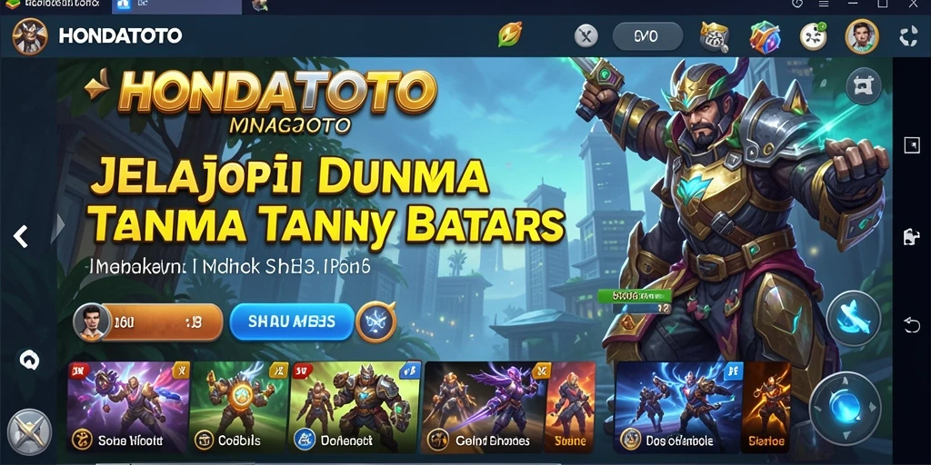 Screenshot gameplay dari HONDATOTO menampilkan eksplorasi dunia terbuka yang luas.