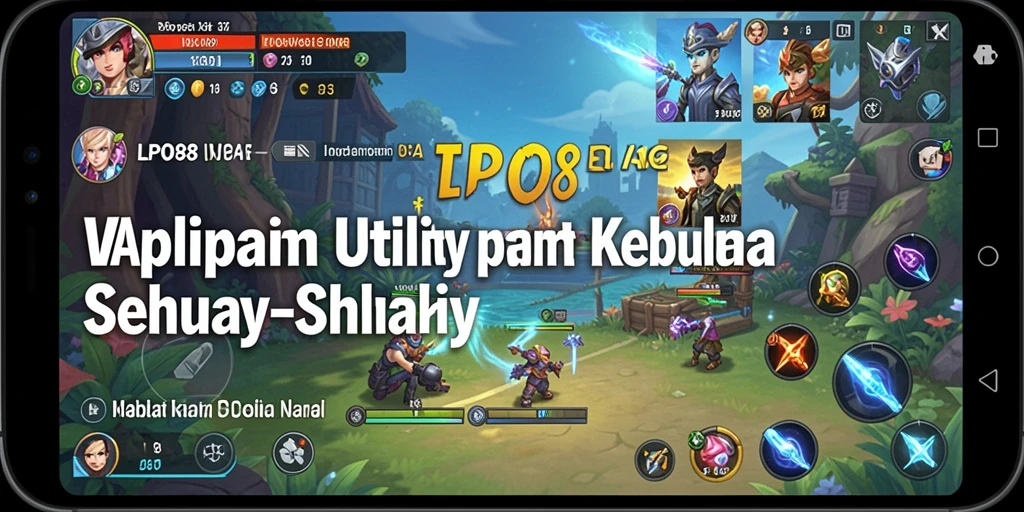 Tampilan antarmuka pengguna LPO88 yang sederhana dan mudah digunakan.