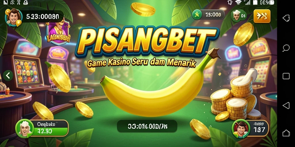 Screenshot PISANGBET yang menampilkan gameplay Kasino yang seru.