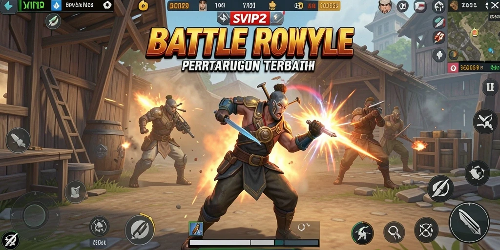 Gameplay intens dan mendebarkan dalam SVIP2 dengan pertarungan seru.