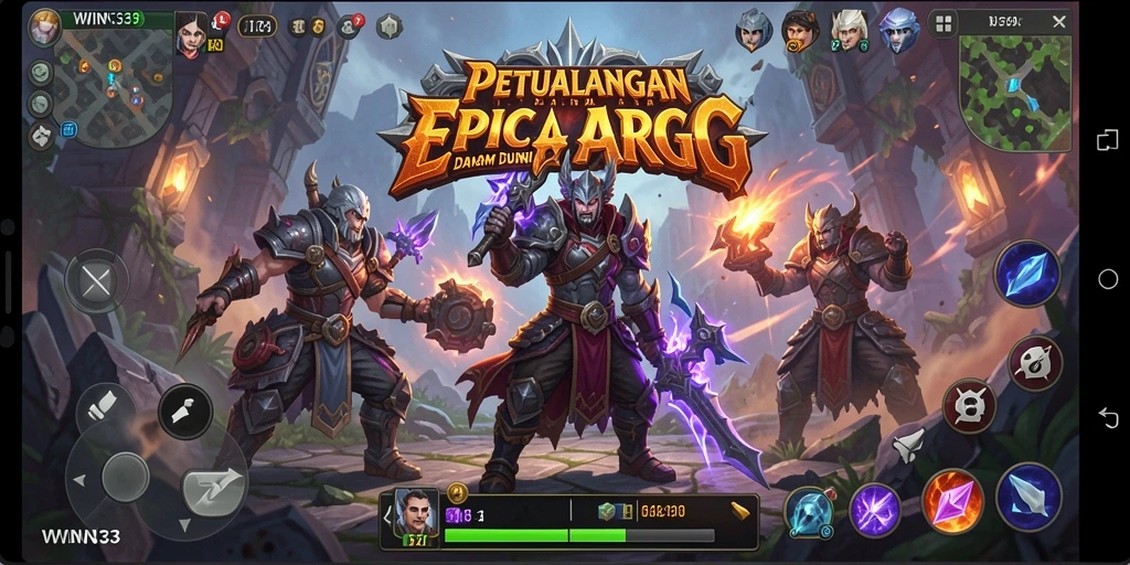 Tampilan seru dari pertarungan di WIN33 yang mendebarkan dan penuh aksi.